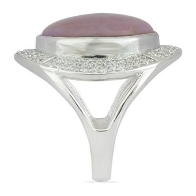 BUY 925 STERLING SILVER NATURAL PHOSPHOSIDERITE GEMSTONE BIG STONE RING